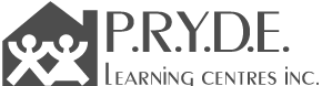 P.R.Y.D.E. Learning Centres Logo